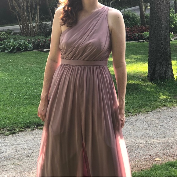 After Six Dusty Rose Bridesmaid Dress - Picture 4 of 4